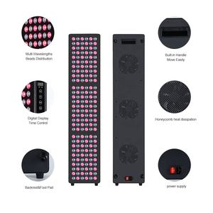 แผงไฟ LED อินฟราเรดสีแดงแบบยืน AZURE AL1000 พร้อมหลอด LED 180 ดวง และปลั๊กแบบ US สำหรับห้องซาวน่าและการบำบัดด้วยแสง - Product Image 4