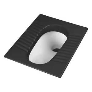 Rústico negro cerámica ciudad Cite cuclillas Pan Orissa indio WC CT porcelana artículos sanitarios para Baño - Product Image 5