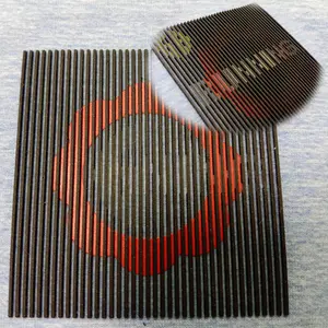 Label LOGO silikon 3D Label Transfer panas pakaian memangkas garmen cetak stiker transfer panas