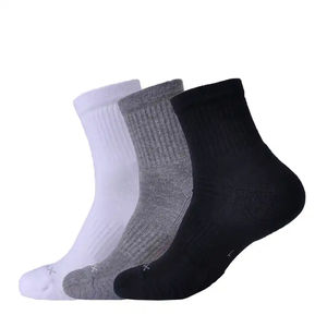 Chaussettes de sport en mélange de polyester et de coton, confortables, douces, respirantes, séchage rapide, écologiques, pour hommes et femmes, élégantes, durables, pour l'extérieur - Product Image 2