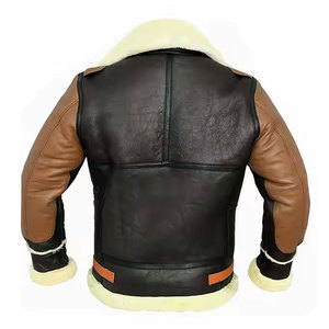 Gran oferta, mejor precio, chaquetas de Sherpa de piel de oveja, chaqueta de Sherpa de piel de oveja de Color personalizado de alta calidad, nuevo estilo, chaqueta de Sherpa de piel de oveja para hombre - Product Image 3