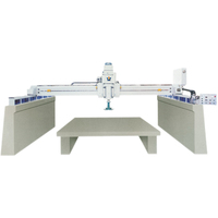 Machine de polissage automatique à tête unique pour dalles de granit, marbre et quartz – Machine de rectification et de polissage de dalles de pont