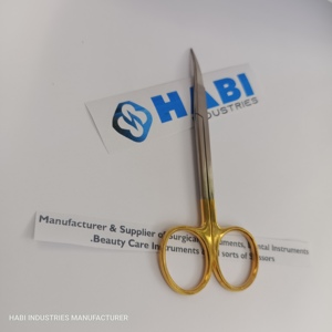 Ciseaux à broder à manche doré, ciseaux à fil, ciseaux chirurgicaux personnalisés, ciseaux professionnels à lame courbée, usage polyvalent - Product Image 5