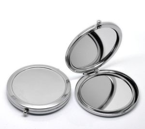 กระจกพกพาโลหะกระจกขนาดเล็กรูปทรงกลม,กระจกพกพาสำหรับแต่งหน้าขนาดกะทัดรัดขนาดเล็กคลาสสิก - Product Image 6