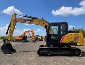 Moteur Isuzu condition garantie pelle hydraulique sur chenilles cabine boîte de vitesses portant PLC-Core Cummins Diesel pour Rush Sale - Product Image 4