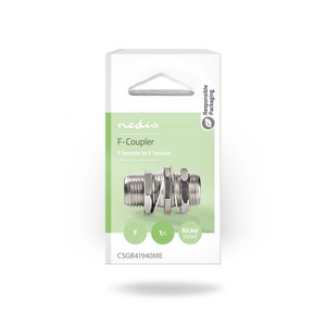 Adattatore TV da connettore F a connettore F (F-Bright 0300737) - Product Image 3