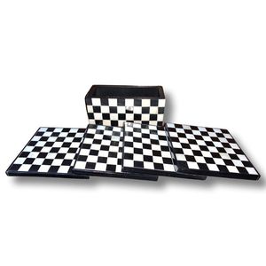 Sous-verre incrusté d'os en bois naturel pour hôtel, maison et restaurant de luxe de qualité supérieure bon poli fabriqué à la main en Inde PAR HF CRAFTS - Product Image 1