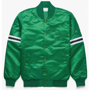 Chaqueta Varsity de Béisbol Impermeable con Cuello Alto y Bordado Personalizado Estilo Urbano para Hombre, Servicio OEM - Product Image 1