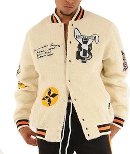 Customized Winter Stand Collar 100% Cotton <b>Varsity</b> <b>Jackets</b> OEM High Quality for Men - Product Image 2