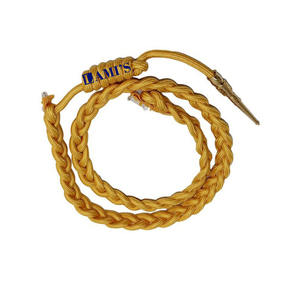 Aiguillette en Mylar de Haute Qualité en Promotion, Aiguillette OEM en Soie, Polyester, Coton, Fil de Mylar avec Embouts - Product Image 5