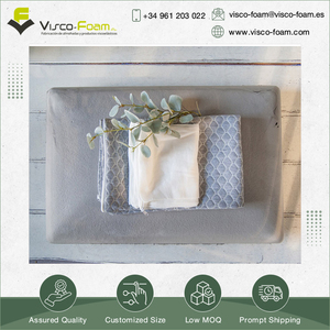 Made in Spain Memory Foam <b>Filling</b> Non Washable Viscoelastic Orthopedics Usage Carbon Pillow <b>Cushion</b> with Custom Logo - Product Image 5