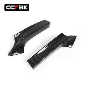 Pour BMW F22 F23 <span class=keywords><strong>M</strong></span> Sport 220i 228i 230i 235i 240i 2013-2021 Ailerons avant inférieurs en carbone sec style MP, séparateurs d'angle latéraux - Product Image 6
