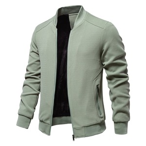 Blouson bombardier d'hiver personnalisé Letterman de haute qualité pour hommes, veste tendance à col montant - Product Image 6