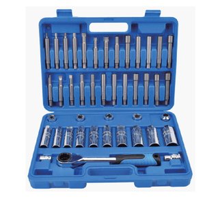 Kit d'outils pour amortisseurs, ensemble de 43 pièces, garantie de 3 mois, fabriqué à Taïwan - Product Image 1