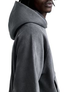 Custom Logo Blank Heavyweight Hoodie For <b>Men</b> Oversize <b>Men's</b> Thick Hoodies Plus Size Sweatshirts French Terry Fleece <b>Pullover</b> - Product Image 2