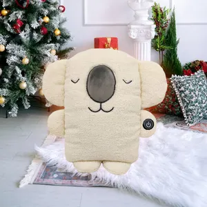 Coussin chauffant USB Koala Kawaii en peluche douce et chauffante, jouet animal mignon, cadeau de noël