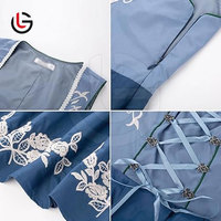 Costume d'Oktoberfest allemand pour femmes, de haute qualité, directement de l'usine, en coton 100%, respirant, décontracté, en une ou deux pièces, longueur genou, pour l'été