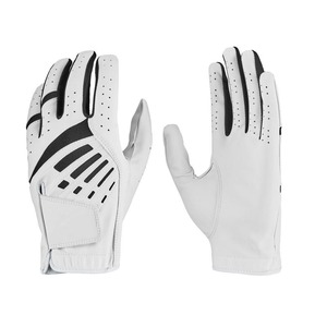 Fabricante de logotipo personalizado al por mayor de las mujeres Cabretta guantes de golf de cuero OEM deportes correa de muñeca ajustable antideslizante mano izquierda - Product Image 5