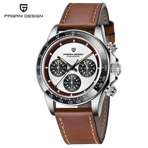 New PAGANI DESIGN 1676 New Men's Watches Quartz Wrist Watch Men <strong>Retro</strong> Sports Chronograph Japan VK63 Sapphire Glass <strong>Clock</strong> - Product Image 3