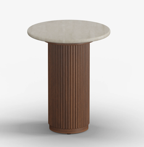 โต๊ะกาแฟโลหะด้านข้างสำหรับตกแต่งบ้านโต๊ะข้างเฟอร์นิเจอร์คุณภาพสูงโต๊ะข้างห้องนั่งเล่น - Product Image 3