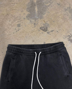 Custom Men's Plus Size Winter <b>Hip</b> Hop Fleece Heavyweight Elastic Waist Breathable Quick Dry Cotton/Polyester Tracksuits Sets - Product Image 4