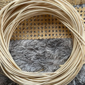 Rollo redondo de caña natural pulido con núcleo de ratán de Vietnam al por mayor para exportación - Product Image 6