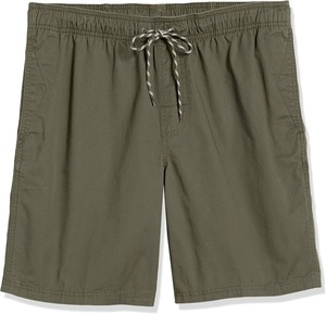 Short en coton pour homme de 8 "entrejambe coupe décontractée avec cordon de serrage (disponible en grande taille) - Product Image 3