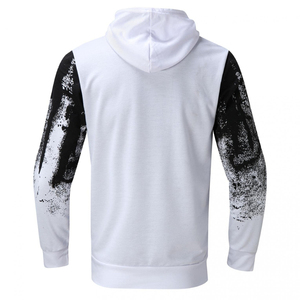 Ensemble de survêtements pour hommes en coton de haute qualité, à capuche et fermeture éclair, 2 en 1, couleur unie, respirant, léger, vêtements d'hiver, service OEM - Product Image 6