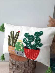 Fundas de almohada y cojín con cuentas artesanales de lujo, decoración decorativa para el hogar, decoración de cuentas para sala de estar - Product Image 4