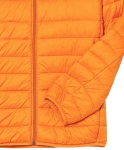 Abrigo de invierno para hombre ligero de marca personalizado chaqueta acolchada de burbujas resistente al agua con cuello levantado frontal transpirable a prueba de viento - Product Image 6