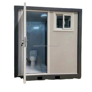 Unité <span class=keywords><strong>de</strong></span> toilette portable Easygreen tout temps à 3 compartiments, durable et écologique, installation facile, utilisation en parc, locations - Product Image 3