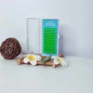 El principal fabricante de Vietnam, gran capacidad de producción, extensiones de pestañas verde neón, modelo fácil, 0,15mm CC, precios al por mayor a granel - Product Image 5
