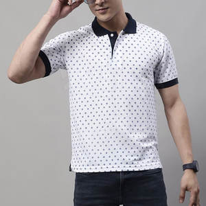 Diseño de sublimación de patrón sólido para Polo de hombre hecho a medida del fabricante OEM en tela de punto a la venta - Product Image 4