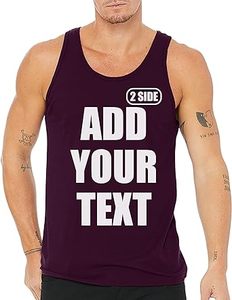 เสื้อกล้ามสำหรับเข้ายิมสำหรับผู้ชาย XXL,ออกแบบโลโก้ OEM แบบเรียบสปอร์ตทำจากผ้าฝ้ายสำหรับวิ่งออกกำลังกาย - Product Image 5