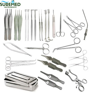 Kit de chirurgie de la fistule AV, 30 pièces, instruments chirurgicaux vasculaires en acier inoxydable pour les procédures d'accès à la dialyse - Product Image 4