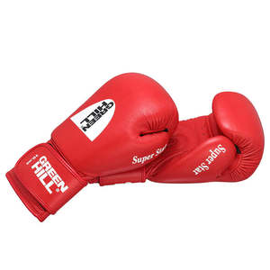 Guantes de Boxeo con Logotipo Personalizado SUPER STAR Aprobados por la IBA, 10oz y 12oz, Equipo de Cuero para MMA - Product Image 4