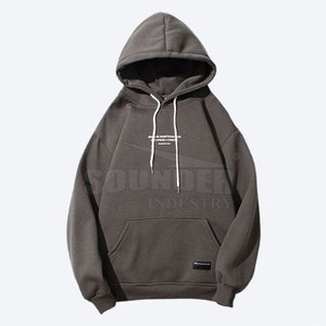 Streetwear nouveauté BAS quantité minimale de commande hommes sweats à capuche imprimés coton/polyester fait hommes sweats à capuche imprimés - Product Image 1