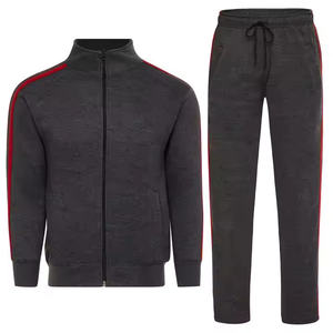 ชุดวอร์ม2025สำหรับผู้ชายชุดวอร์มสองชิ้นแบบเรียบง่ายชุดวอร์มสำหรับวิ่งออกกำลังกายโลโก้ออกแบบได้ตามต้องการ - Product Image 2