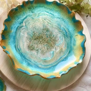 Handmade Carved Resin Indian <b>Fruit</b> Salad <b>Bowls</b> Eco-Friendly Sustainable Classic High Quality Natural Color Customizable <b>Bowls</b> - Product Image 1