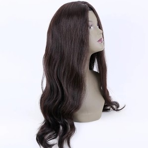 Vente en gros Perruques cheveux humains ombre 100 de haute qualité, perruques humaines Body Wave V Part avec plus de couleur pour les femmes - Product Image 5