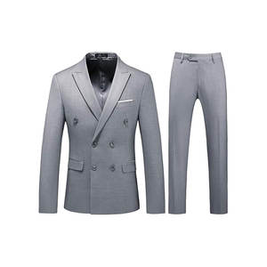 Blazer pour homme, coupe ajustée, tissu drapé résistant aux plis pour un style décontracté chic et raffiné - Product Image 5