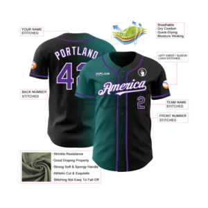 High Quality <b>Baseball</b> Uniform Team Sportswear for Adults Breathable Plus Size Customized Colors Logo Anti-Bacterial Quick Sports - Product Image 2