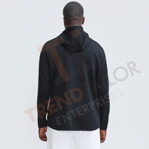 Sudadera con Capucha Gruesa para Hombre, Sudadera Deportiva con Cierre de Alta Calidad, Sudadera de Felpa con Logotipo Personalizado - Product Image 4
