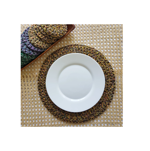 Napperons en macramé dernier modèle Design élégant Finition naturelle Porte-casseroles les plus exigeants Décoration de table à manger dans les hôtels - Product Image 3