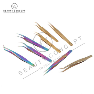 Produit populaire imprimé de logo personnalisé fabriqué à la main à prix raisonnable pince à cils en acier par concept de beauté écologique - Product Image 4