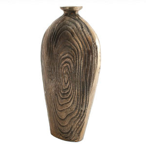 Grand vase de sol en métal fini antique brut chaud et attrayant Vase décoratif artisanal en métal fabriqué en aluminium à vendre - Product Image 2