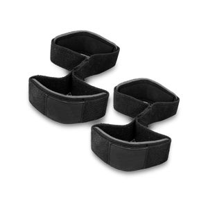 Venta al por mayor profesional de alta calidad figura 8 algodón levantamiento de pesas correas gimnasio Fitness antideslizante transpirable muñequera - Product Image 6