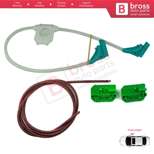 Kit de Reparación de Elevalunas BWR5098, Lado Derecho, para Camiones Premium Kerax Midlum LF 45 55 FL II FE 1400754 - Product Image 4