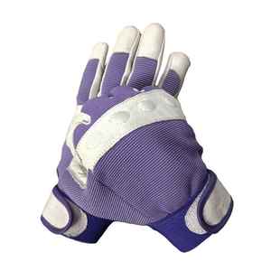 Gants de frappe de baseball avec logo personnalisé en cuir respirant écran tactile écologique broderie personnalisée quatre saisons sport - Product Image 3