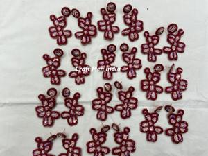 Pendientes de Perlas de Imitación de Cristal Cristianos Hechos a Mano de Alta Calidad, con Diseño de Luna de Moda, Regalo para Mujer, India, Delhi - Product Image 2